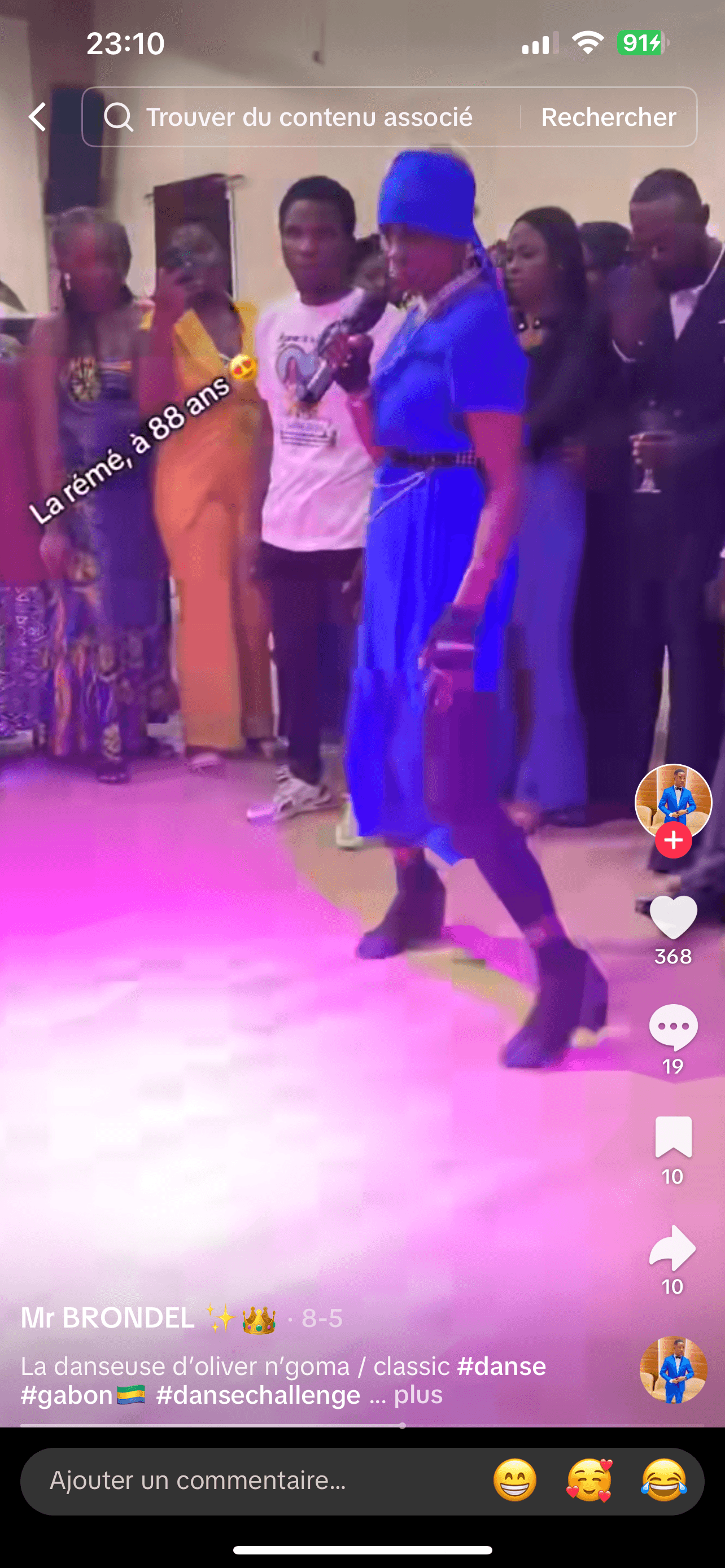 La Danseuse d'Oliver N'Goma